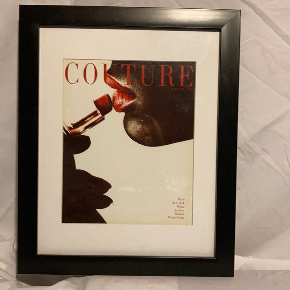 Framed print “Coture”